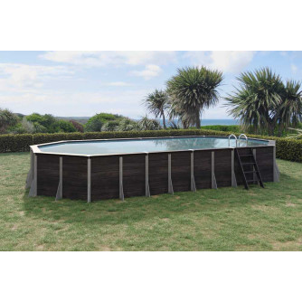 Piscine composite Romagny 910 x 430 x H 125 cm