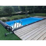 Piscine en kit a enterrer - Carrée 4,43 x 3,11 H1,20 m