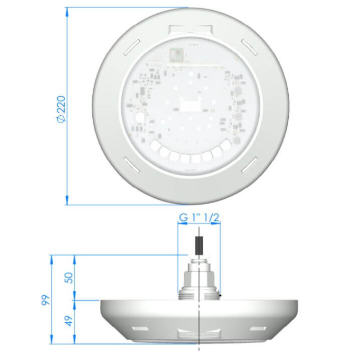 Projecteur LED Blanc Lumiplus Rapid - Liner