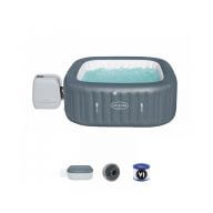 Spa gonflable Bestway Lay-Z-Spa Hawaii carré 4 à 6 places HydroJet Pro