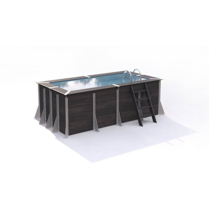 Piscine composite Brehal 365 x 206 x H 125 cm