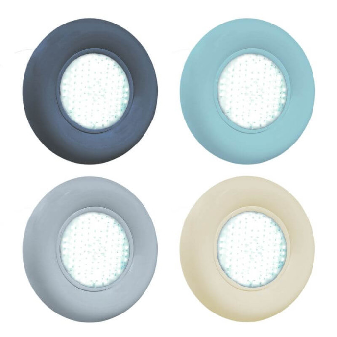 Enjoliveur couleur Bleu pour projecteur LED KT