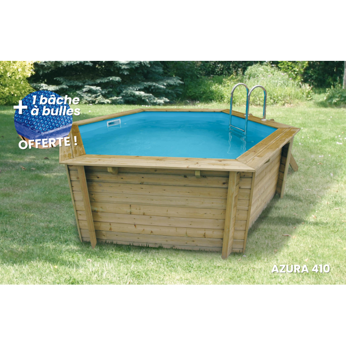 Piscine en bois Ubbink Azura 410 cm