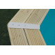 Piscine bois Azura 355 x 490 x H 130 cm