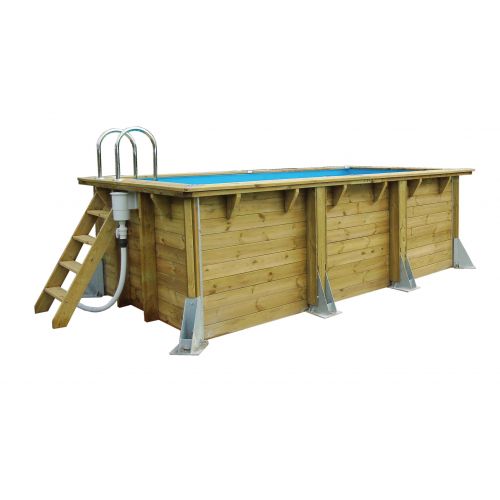 Piscine bois Azura 300 x 430 x H 126 cm