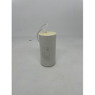 Condensateur 25µf à fil blanc 100mm, 89*45mm