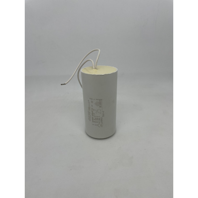 Condensateur 25µf à fil blanc 100mm, 89*45mm