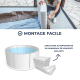 Pack spa semi-rigide Octopus + 5 mobiliers