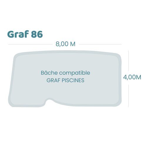 Bâche à bulles pour piscine Graf