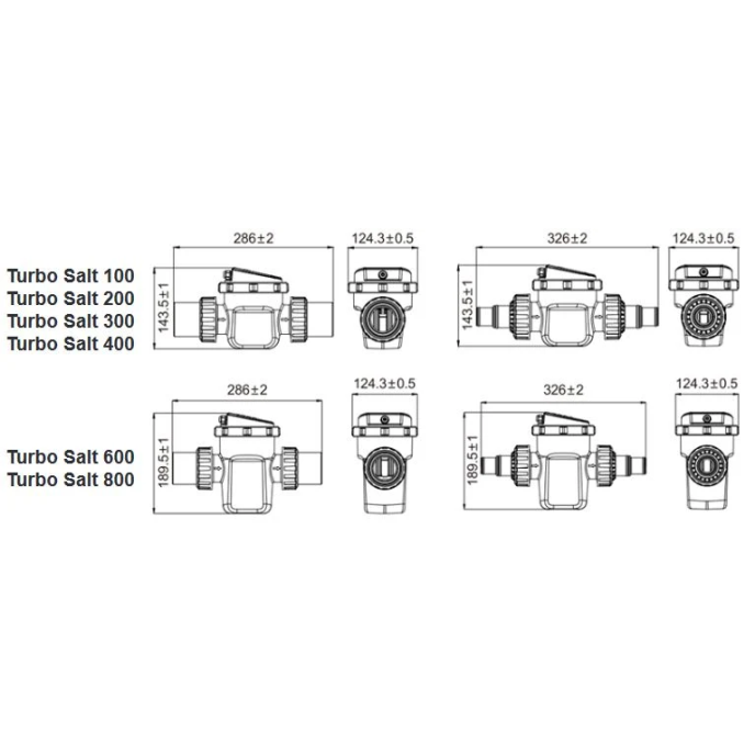 Cellule de remplacement pour électrolyseur Turbo Salt TS