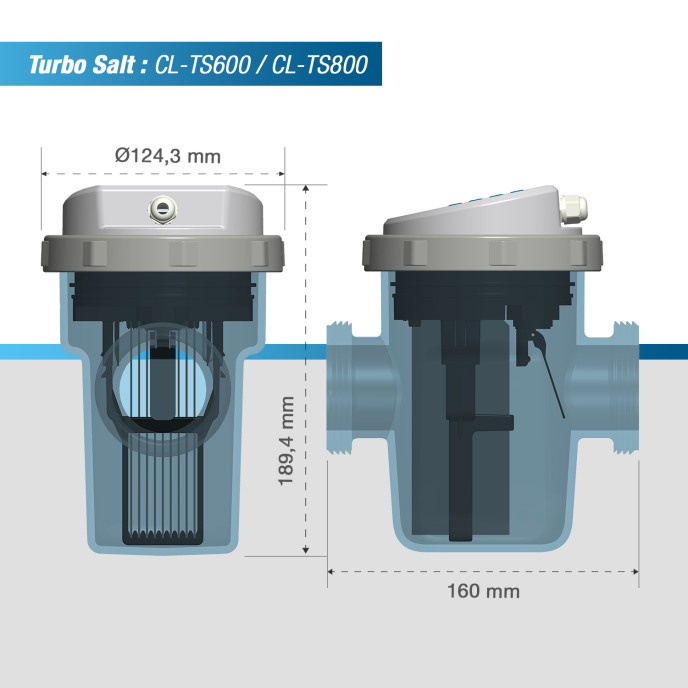 Électrolyseurs au sel Poolex Turbo Salt