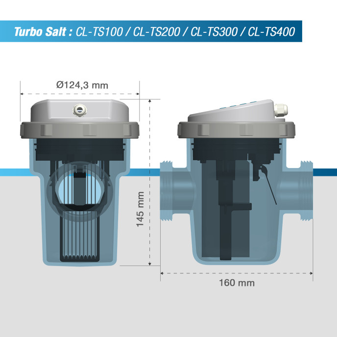 Électrolyseurs au sel Poolex Turbo Salt