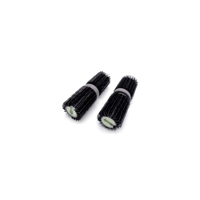 Rouleaux de PVC coloris noir pour chenille Robotclean Accu XL - 2 x