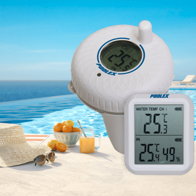 Thermomètre de piscine avec écran déport