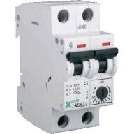 Disjoncteur magnéto thermique 4/6,3 A monophasé