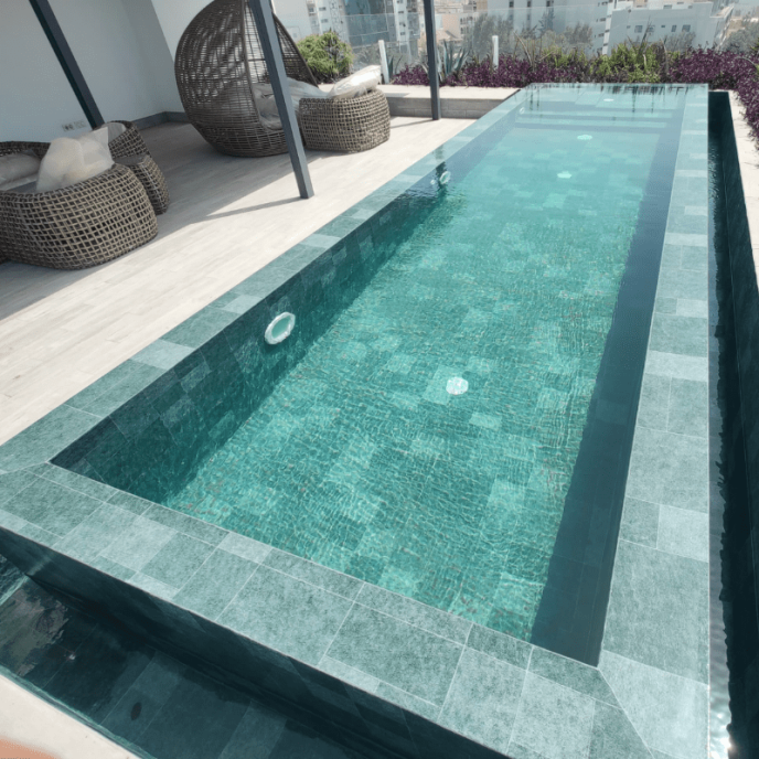 Liner PVC armé RELIEF Hydroflex