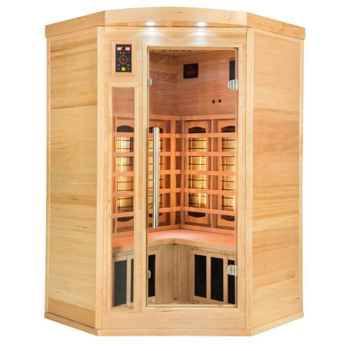 Sauna infrarouge APOLLON Quartz 2 à 3 places