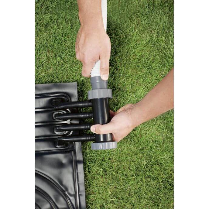 Réchauffeur solaire 171 x 110 PVC 0,9 mm. Connectable, tuyau diamètre 32 ou 38 mm
