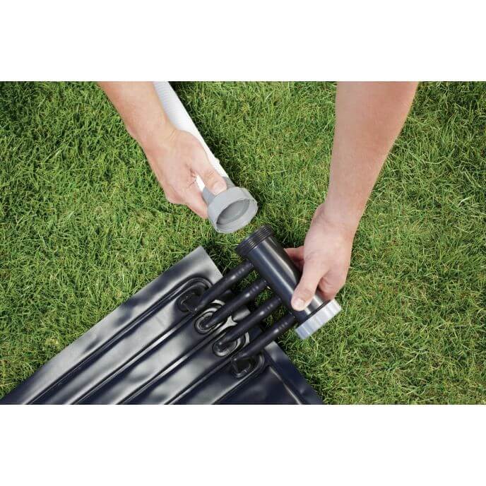 Réchauffeur solaire 171 x 110 PVC 0,9 mm. Connectable, tuyau diamètre 32 ou 38 mm