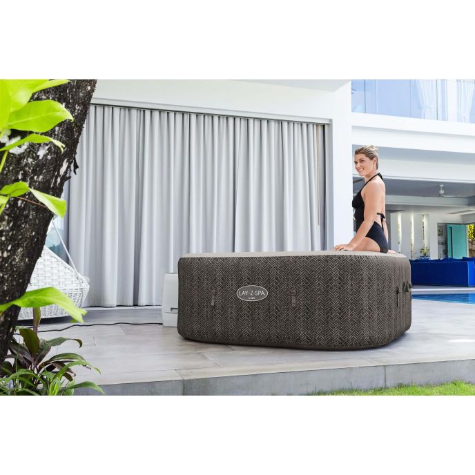 Spa gonflable carré Lay-Z-Spa Cabo