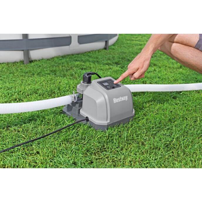 Électrolyseur d’eau salée 2 g/h pour les piscinesjusqu’à 8 m3