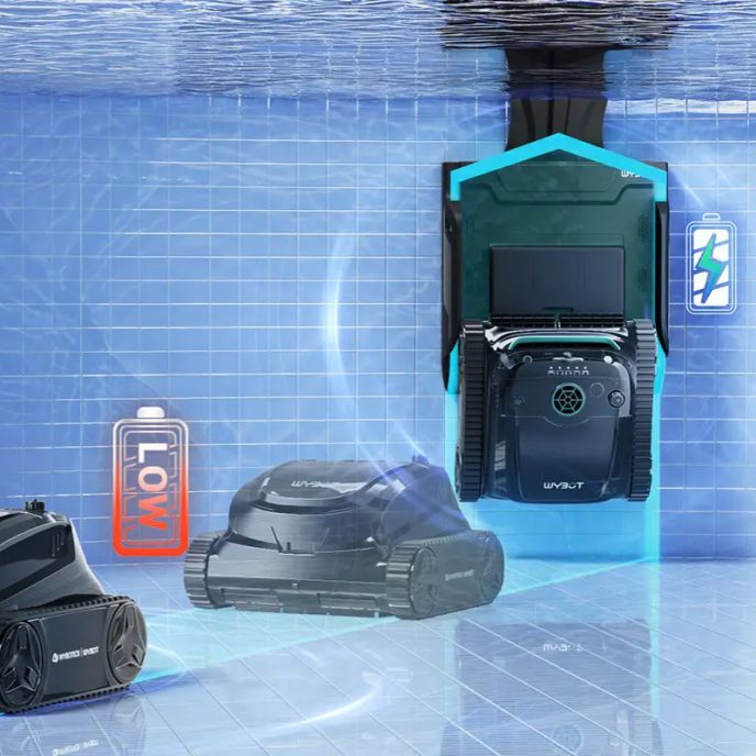 Robot piscine sans fil Wybot S2 Solar Vision