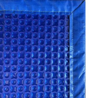 Bâche à bulles bordée quatre côtés 500 microns Oxo Bleu (prix au m²)