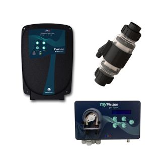 Pack électrolyseur Evolyze 100 + Régulateur pH