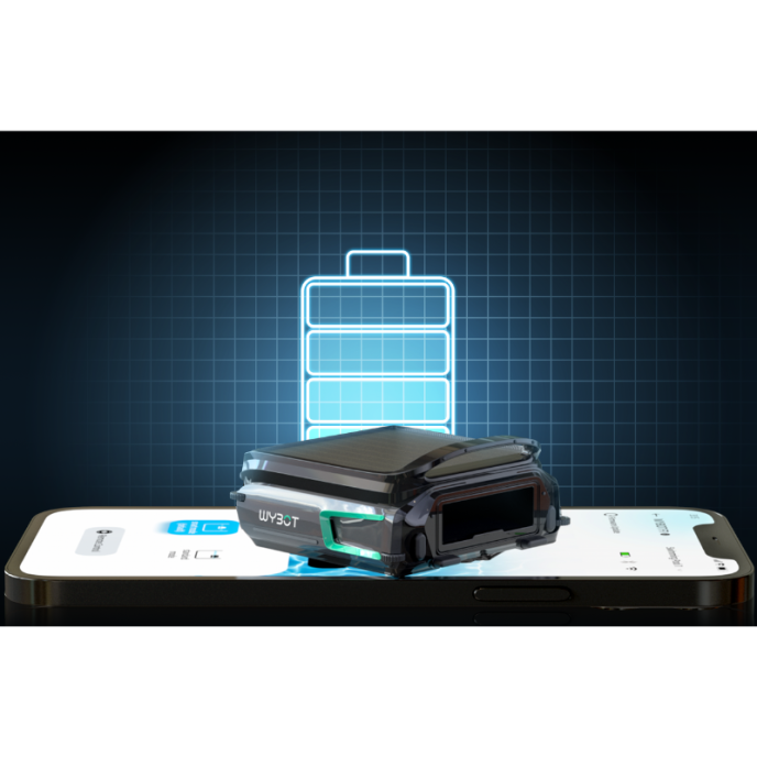 Skimmer flottant connecté Wybot F1 avec recharge solaire
