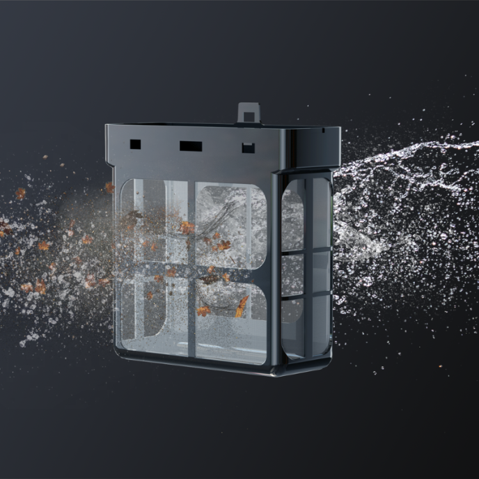 Skimmer flottant connecté Wybot F1 avec recharge solaire