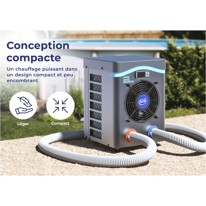 Pompe à chaleur Gré Mini 2,5 kW - HMP20