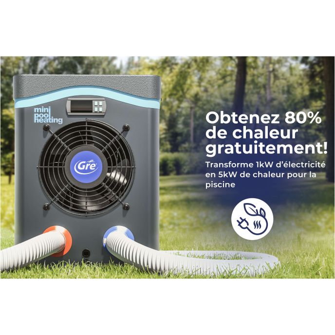 Pompe à chaleur Gré Mini 2,5 kW - HMP20