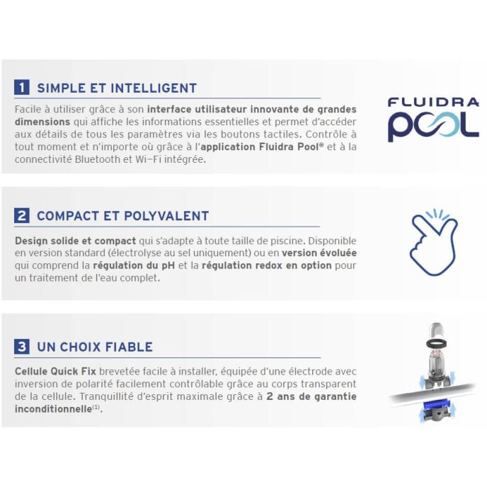 Électrolyseur connecté Zodiac OE iQ 20