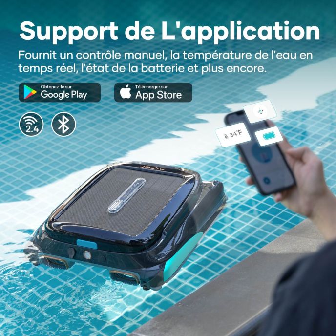Robot de surface connecté Aiper Surfer S1