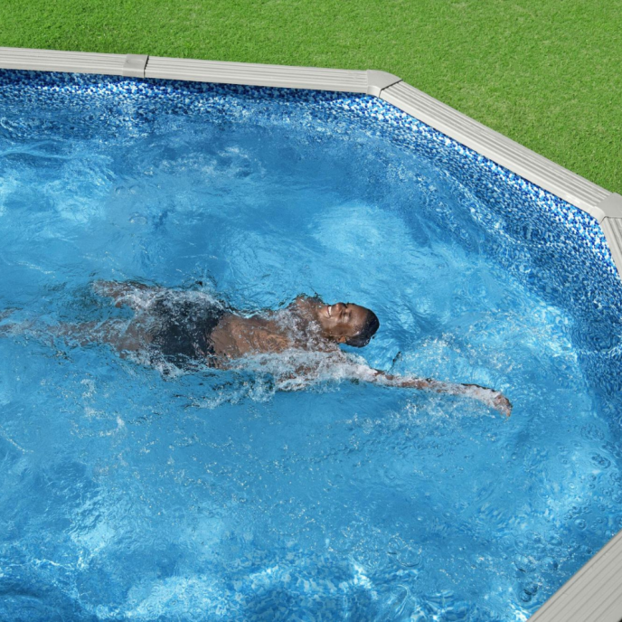 Piscine hors sol ovale Bestway Hydrium™ - 6,10 x 3,66 x 1,22 m