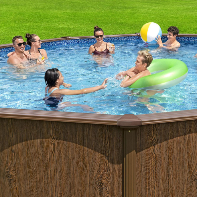 Piscine hors sol ronde Hydrium