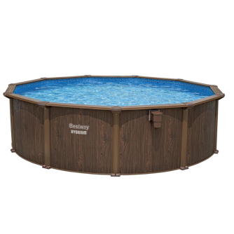 Piscine hors sol parois acier ronde Hydrium™ - 4,88 x 1,32 m