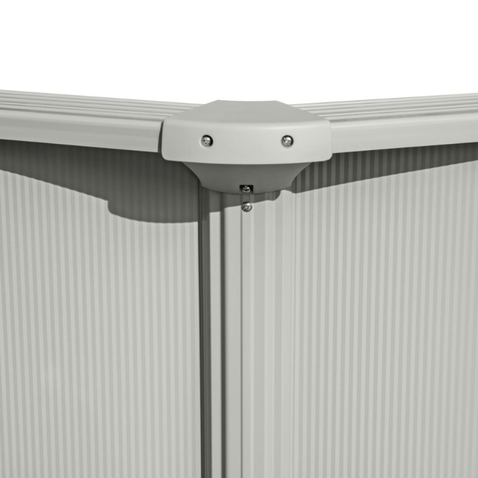 Piscine hors sol parois acier ronde Hydrium