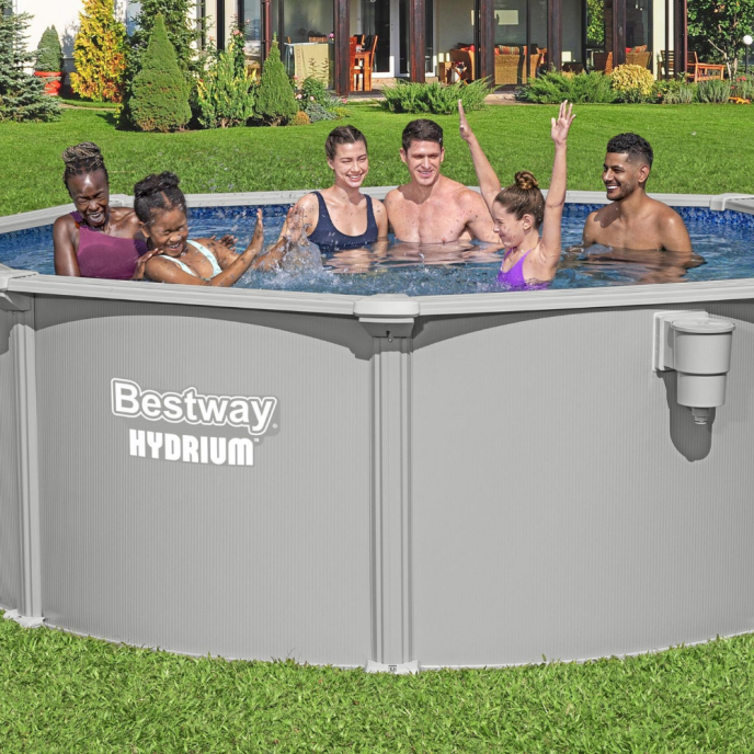 Piscine hors sol acier Hydrium™ - Ø 305 x H 122 cm