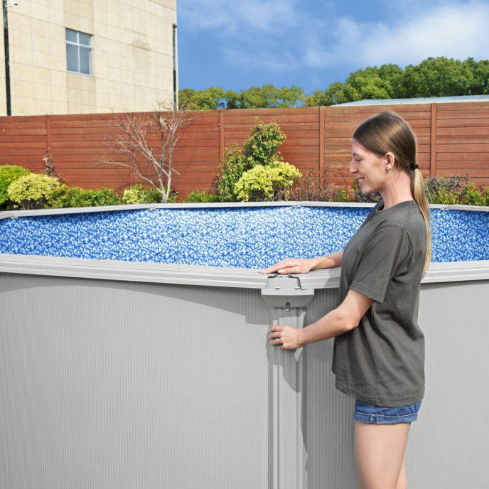 Piscine hors sol acier Ø 305 x H 122 cm