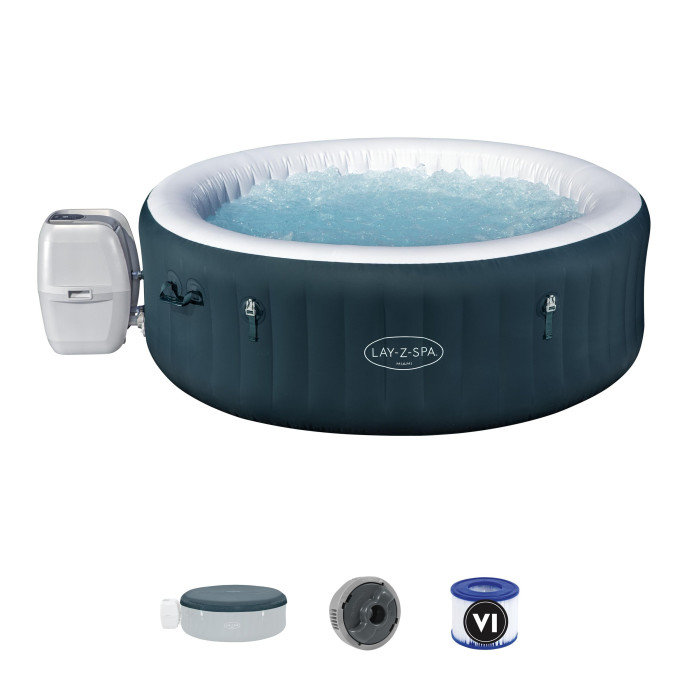 pack Spa gonflable rond Lay-Z Miami 4 à 6 places