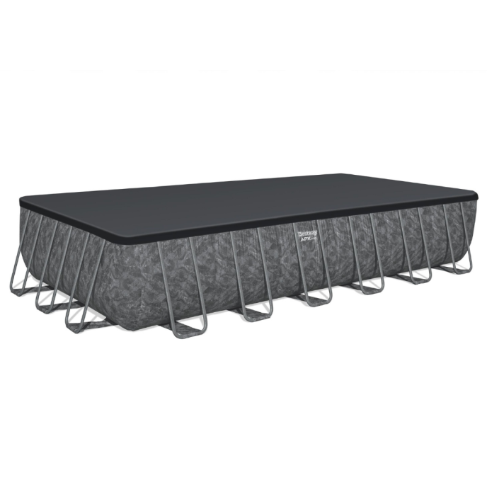 Piscine hors sol rectangulaire 7,32 m x 3,66 m x 1,32 m