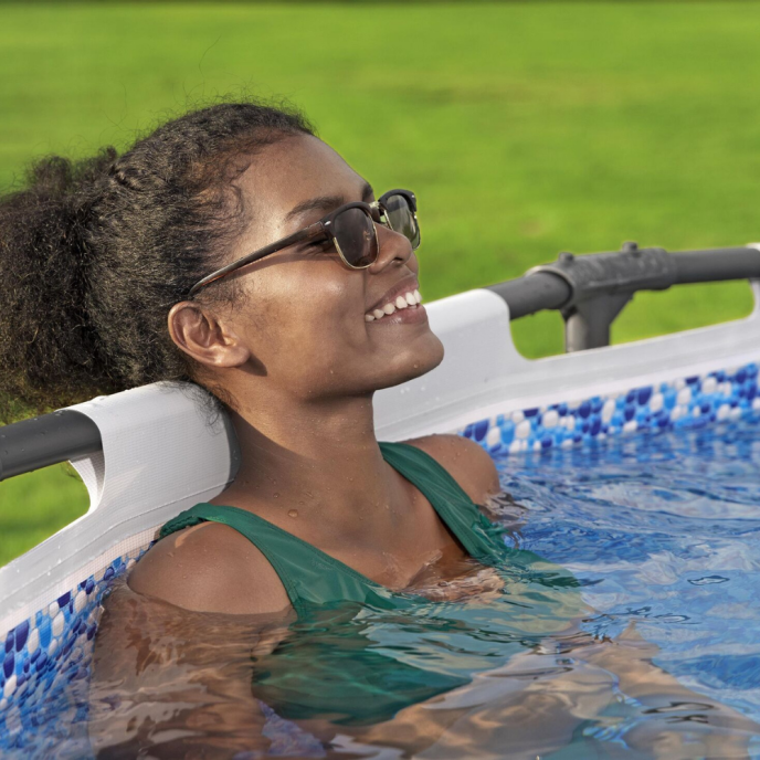 Piscine tubulaire rond Steel Pro Max - Ø 366 x H 100 cm