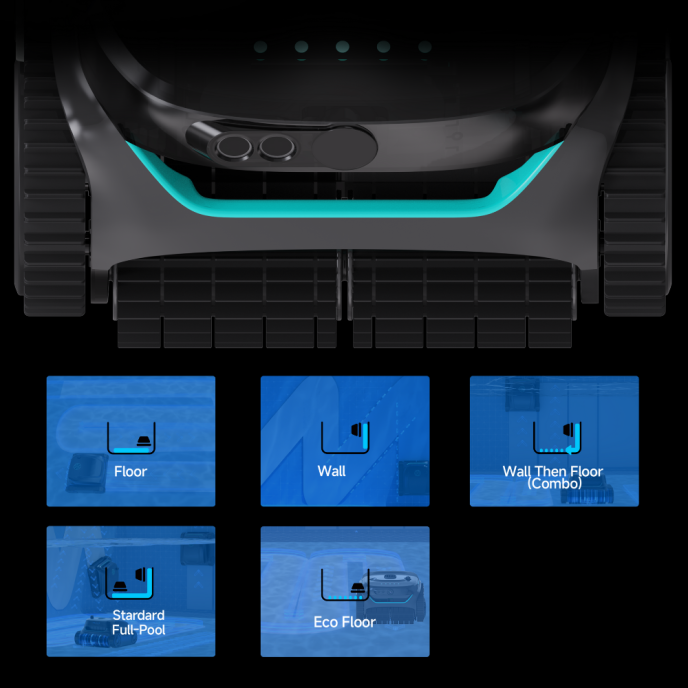 Robot piscine sans fil Wybot C2 Pro