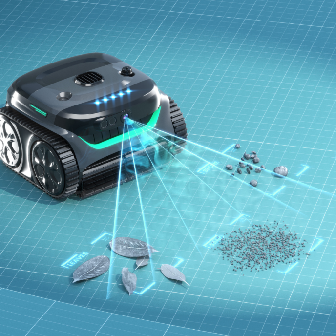 Robot piscine sans fil Wybot C2 Pro Vision