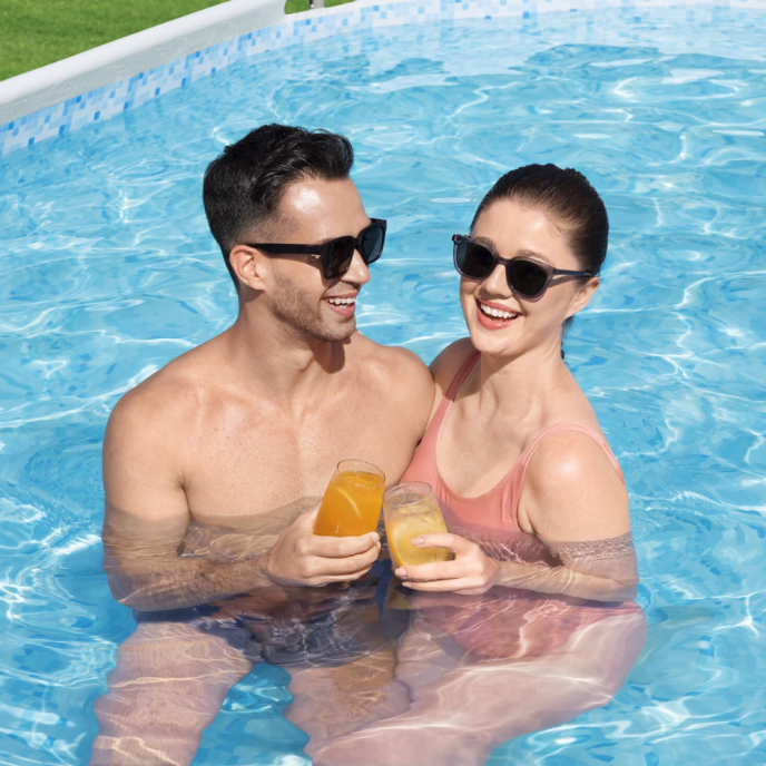 Piscine tubulaire 488 x 305 x 107 cm