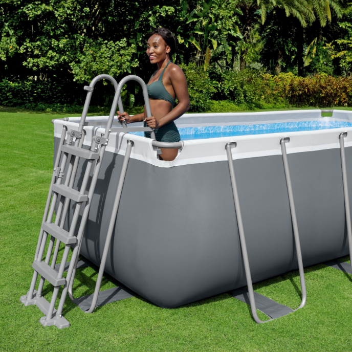 Piscine hors sol tubulaire Steel Pro Max - 412 x 201 x H 122 cm