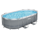 Piscine Bestway tubulaire ovale Steel Pro MAX - 427 x 250 x H 100 cm (Filtre à cartouche)