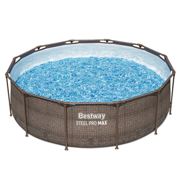 Piscine tubulaire ronde Steel Pro Max - Ø 366 x H 100 cm