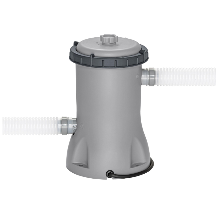 Piscine tubulaire Power Steel Rotin - 404 x 201 x H 100 cm